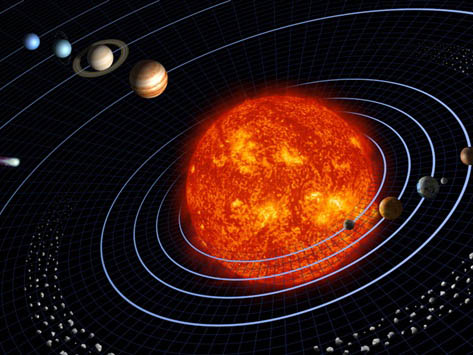 Hệ Mặt trời - Ảnh: NASA/JPL