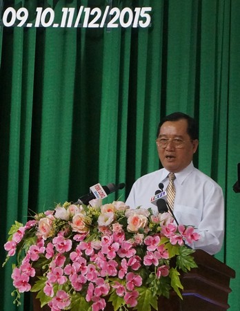 Giám đốc Sở Nông nghiệp- PTNT Phan Nhựt Ái