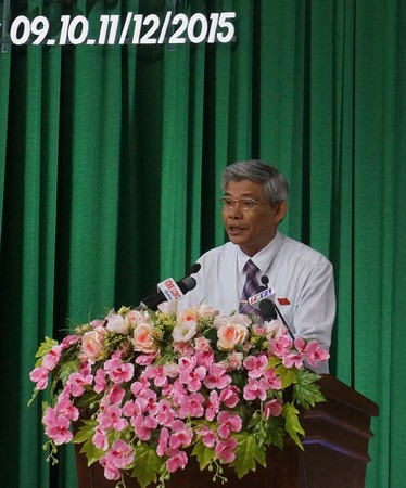 Giám đốc Sở Công thương Nguyễn Minh Tho