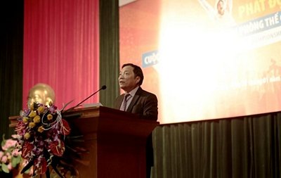 NGƯT. PGS. TS Kiều Hữu Thiện phát biểu tại lễ khai mạc