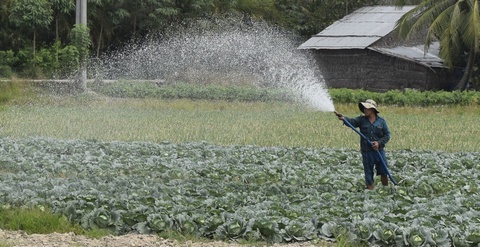 Nước sạch cho sản xuất sạch được người dân Tân Bình quan tâm.