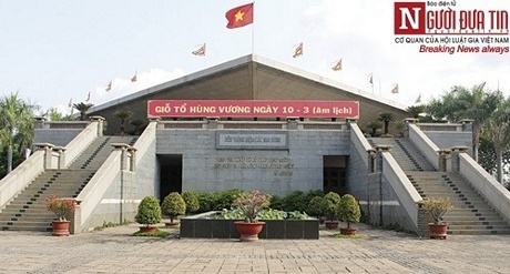 Đền tưởng niệm các Vua Hùng ở phường Bình Long, quận 9, TP.HCM