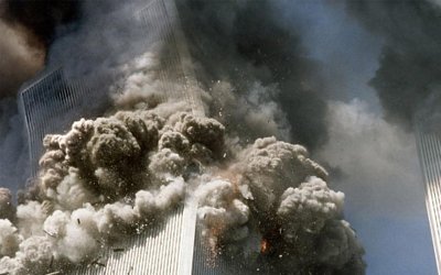 Hình ảnh vụ tấn công khủng bố ngày 11/9/2001.