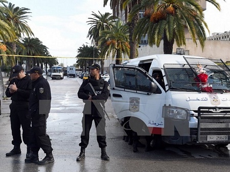 Cảnh sát Tunisia. (Nguồn: AFP/TTXVN)