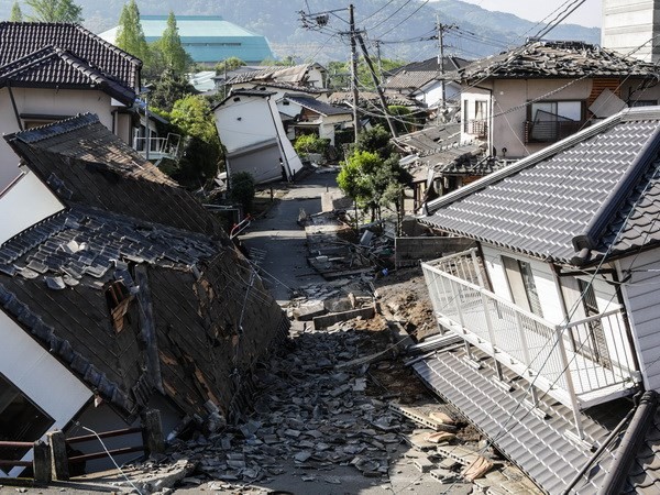 Nhật Bản tiếp tục phải hứng chịu trận động đất mới. (Nguồn: Getty Images)