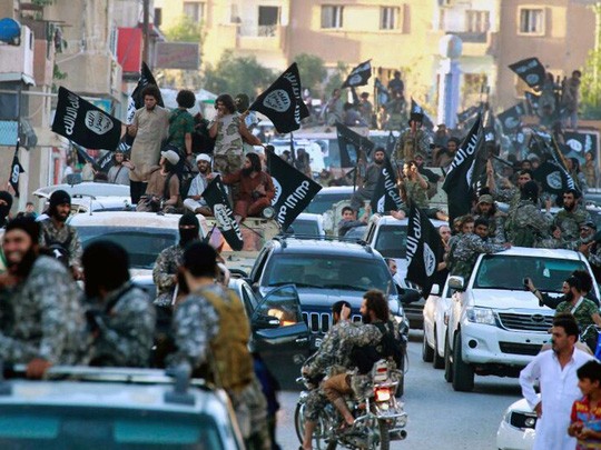 IS chiếm Raqqa từ tháng 8-2014. Ảnh: AP
