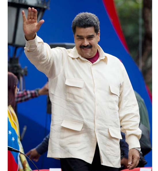 Tổng thống Venezuela Nicolas Maduro đã đưa ra nhiều giải pháp nhằm tiết kiệm điện trong bối cảnh hạn hán tiếp tục đe dọa đến việc sản xuất điện của nước này. Ảnh minh họa: AP