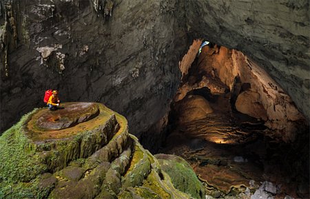 Khách nội địa khám phá hang Sơn Đoòng có xu hướng tăng trong năm 2016 (Ảnh: Oxalis)