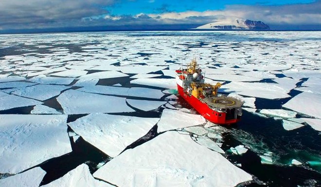 Biển Ross ở Nam Cực