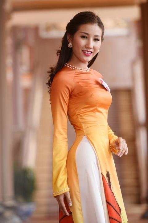 Thí sinh Bảo Như từng lọp Top 10 Hoa hậu Việt Nam 2014. Ảnh: BTC