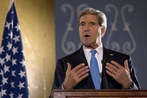 Ngoại trưởng Mỹ John Kerry - Ảnh: AFP