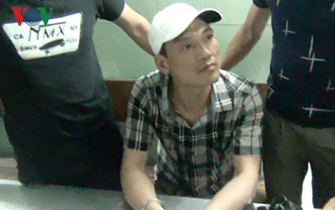 Đối tượng Lê Hồng Sơn bị bắt giữ