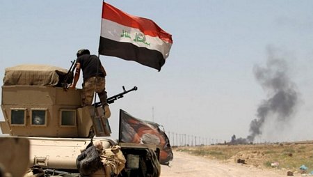 Quân đội Iraq ở thành phố Falluja. (Nguồn: Reuters)
