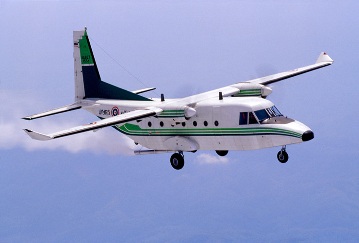CASA-212-400 là dòng máy bay vận tải đa dụng thế hệ thứ 4 được thiết kế chuyên biệt cho nhiệm vụ tuần thám hải quân với nhiều trang bị hiện đại, tiên tiến trên thế giới. (Ảnh: militaryaircraft-airbusds)