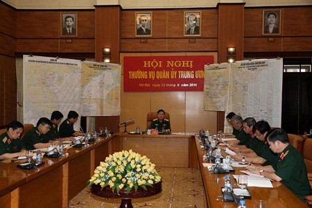 Thường vụ Quân ủy Trung ương họp với Bộ Tổng Tham mưu và các cơ quan chức năng chỉ đạo các biện pháp quyết liệt trong cứu hộ cứu nạn máy bay CASA-212 và Su30MK2