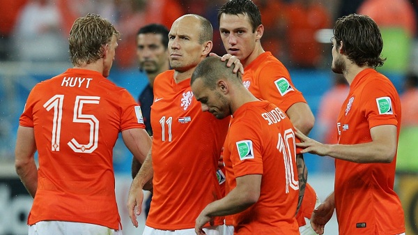 Đội: Hà Lan | Thành tích: Thắng 2, thua 5