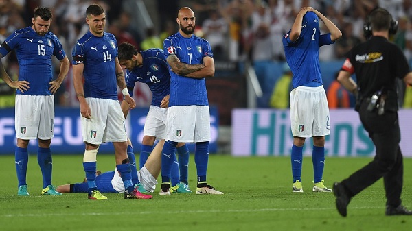 Đội: Italy | Thành tích: Thắng 3, thua 6