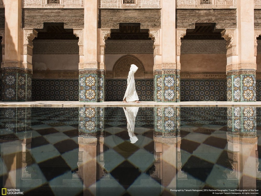 Ở chủ đề thành phố, giải nhất thuộc về Takashi Nakagawa với bức ảnh chụp ngôi nhà ở Madrasa, Marrakesh, Marrakech-Tensift-Al Haouz, Maroc.