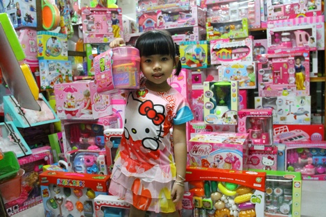 Những mẫu đồ chơi nhựa của Việt Nam cũng khá đa dạng và được tin dùng.