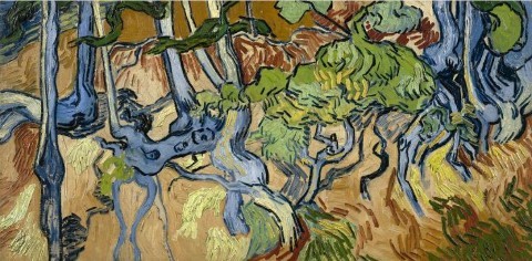 “Tree Roots” - bức tranh cuối cùng của Van Gogh được ông vẽ vài giờ trước khi tự vẫn
