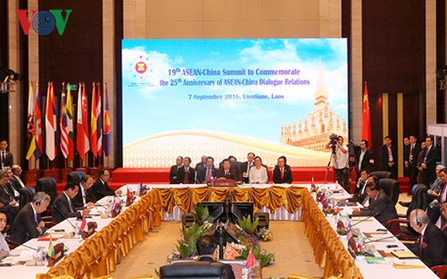 Toàn cảnh hội nghị ASEAN - Trung Quốc.