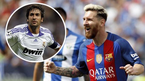 Messi vượt qua Raul Gonzalez trở thành chân sút ghi nhiều bàn thắng nhất tại các sân đấu khác nhau. (Ảnh: Getty)