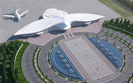 Nhà ga sân bay mới của Turmenistan có chi phí xây dựng lên tới 2,3 tỷ USD