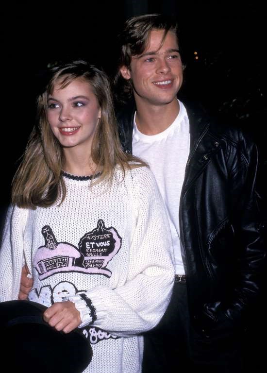 Brad Pitt gặp McCall lần đầu khi đóng bộ phim truyền hình nổi tiếng 'Dallas.' Ngay sau đó, cả hai đã hẹn hò vào năm 1987. (Nguồn: Getty Images)