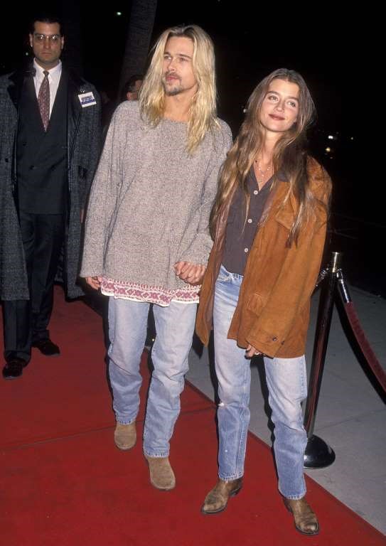 Ngay sau đó, năm 1993, Pitt lại tiếp tục hẹn hò với người mẫu Jitka Pohlodek. Cả 2 đến với nhau được 1 năm. (Nguồn: Getty Images)