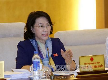 Chủ tịch Quốc hội Nguyễn Thị Kim Ngân. Ảnh: An Đăng/TTXVN