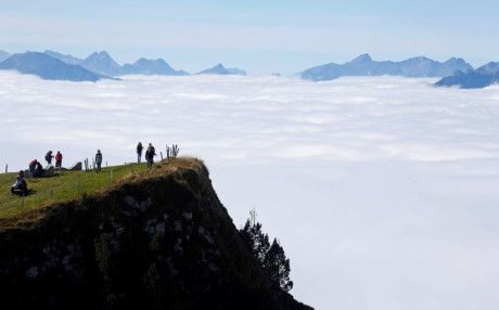 Núi Niederhorn ở Thụy Sỹ. (Nguồn: Reuters)