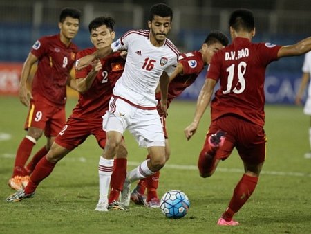 U19 Việt Nam đang tràn đầy cơ hội giành vé vào tứ kết Giải U19 châu Á 2016. (Ảnh: AFC)