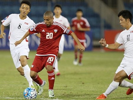 Nếu không có luật tính ưu tiên đối đầu, U19 Hàn Quốc chứ không phải Bahrain mới là đối thủ tiếp theo của U19 Việt Nam. (Ảnh: AFC)