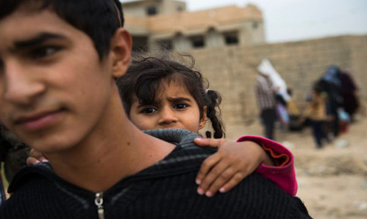 Cao ủy LHQ về người tị nạn (UNHCR) đã đề nghị chính quyền Iraq cấp giấy khai sinh cho trẻ em sinh ra trong khu vực trước đây nằm dưới sự kiểm soát của Nhà nước Hồi giáo. (ảnh: AFP)