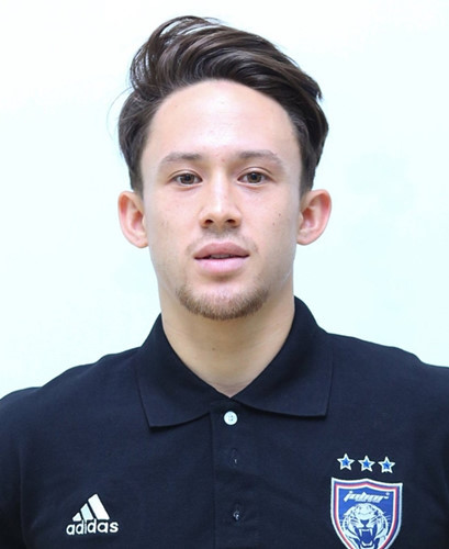 Darren Lok | ĐT Malaysia | Vị trí: Tiền đạo | Năm sinh: 1994. (Ảnh: Twitter Harimau Malaysia)