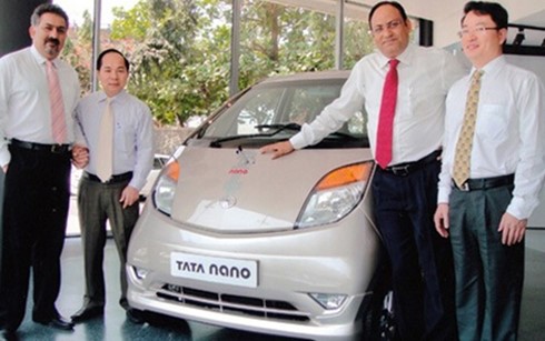 TMT Motor đã đưa Tata Nano giới thiệu thị trường Việt Nam cuối năm 2012 (Ảnh: Zing News)