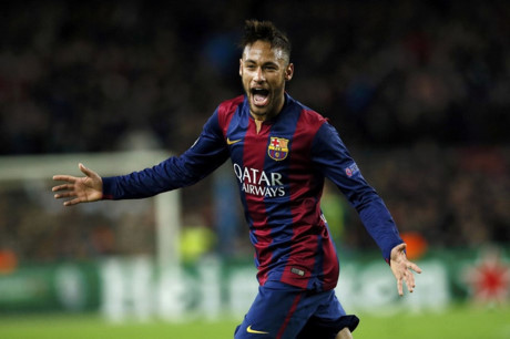 1. Neymar | Santos sang Barca | Phí chuyển nhượng: 74,97 triệu Bảng