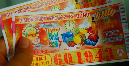  Vé số Lâm Đồng (Đà Lạt) tăng giải đặc biệt lên 2 tỉ đồng.