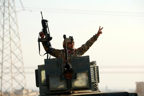Quân đội Iraq đã giải phỏng được 70% khu vực phía đông Mosul và hy vọng có thể kiểm soát toàn bộ khu vực này trong vài ngày tới.