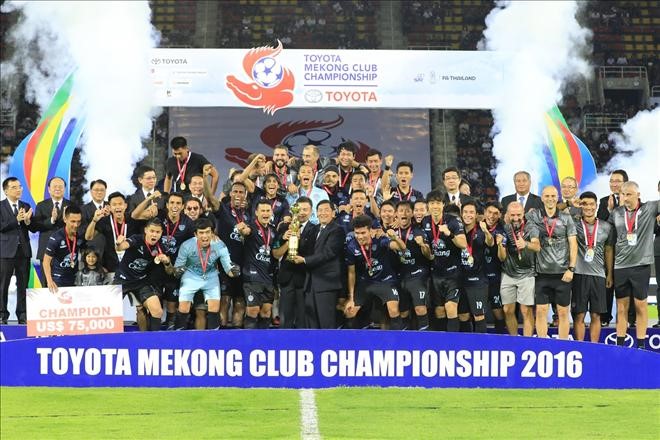 Lanexang United vô địch Toyota Mekong Club Championship 2016