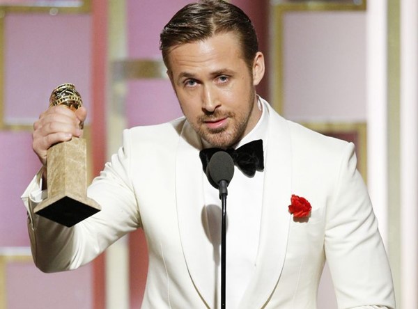 Ryan Gosling thắng giải Nam diễn viên chính xuất sắc nhất thể loại hài/ca nhạc