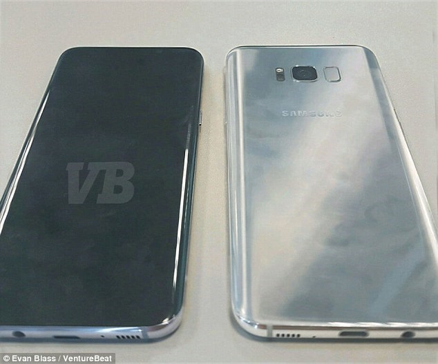 Hình ảnh Blass đăng tải trên trang VentureBeat được cho là phiên bản màn hình 6,2inch của mẫu điện thoại Galaxy S8.