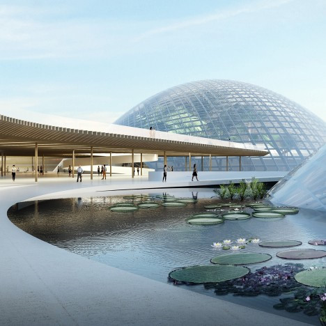 Ngôi nhà kính hiện đại ở Trung Quốc do các kiến trúc sư Áo thiết kế
