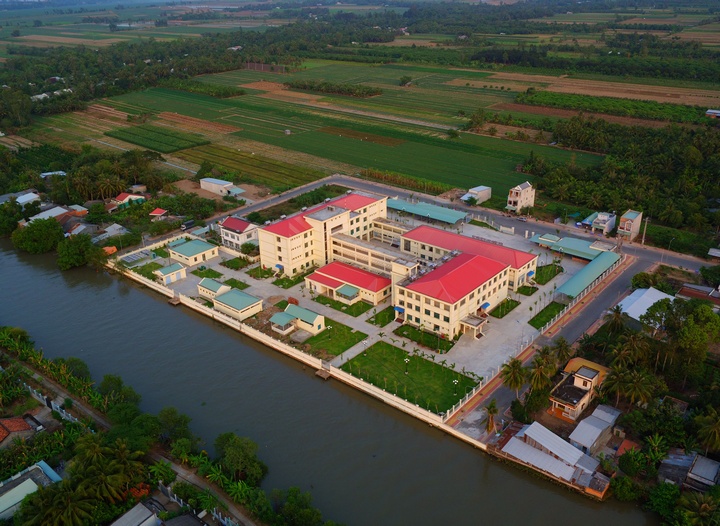 Sẽ là huyện nông thôn mới Bình Tân trong tương lai không xa. Ảnh: VINH HIỂN