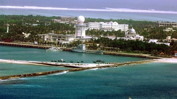 Đảo Phú Lâm thuộc quần đảo Hoàng Sa, Việt Nam bị Trung Quốc chiếm đóng trái phép.