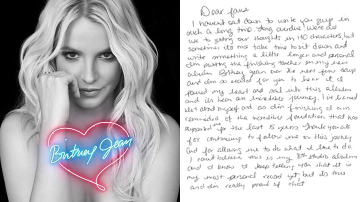 Trong một bức thư điện tử viết năm 2007, Britney Spears thừa nhận cô thấy hối tiếc khi đã đánh mất tình yêu của đời mình - Kevin Federline. Đồng thời, nữ ca sỹ bày tỏ mong muốn mang lại hạnh phúc cho các con.