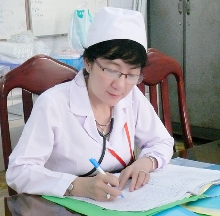 BS Huỳnh Kim Phương- Phó trưởng Khoa Nội tim mạch và Lão khoa.