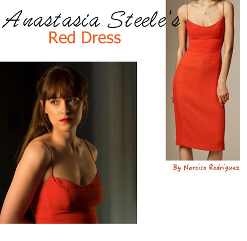 Bộ đầm trơn đơn giản nhưng tinh tế Anastasia diện trong buổi lễ đính hôn là một sản phẩm trong bộ sưu tập Xuân của thương hiệu Narciso Rodriguez.