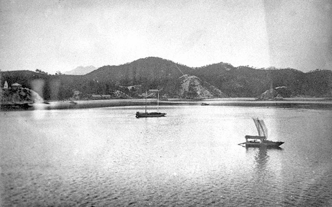 Biển Sumo-nada (1890). (Ảnh: KTS Đoàn Bắc cung cấp)