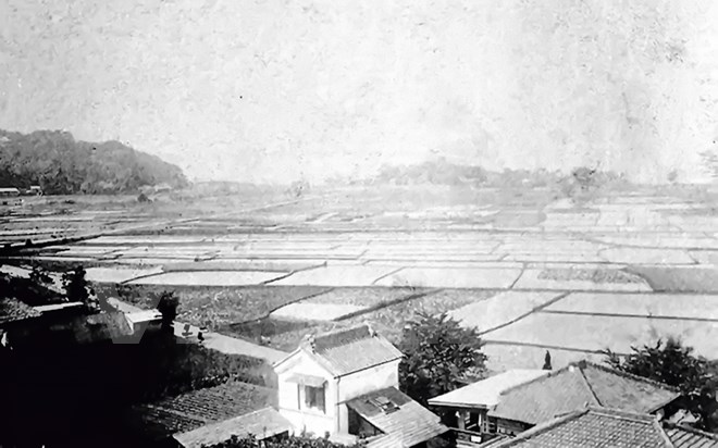 Quang cảnh Osaka (1890). (Ảnh: KTS Đoàn Bắc cung cấp)